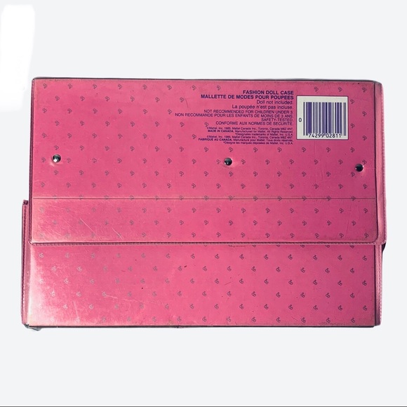 1985 Mattel Barbie Fashion Carrying Case Double Lg - Picture 8 of 9